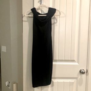 Slinky black misguided dress. Sz 4. Tags.